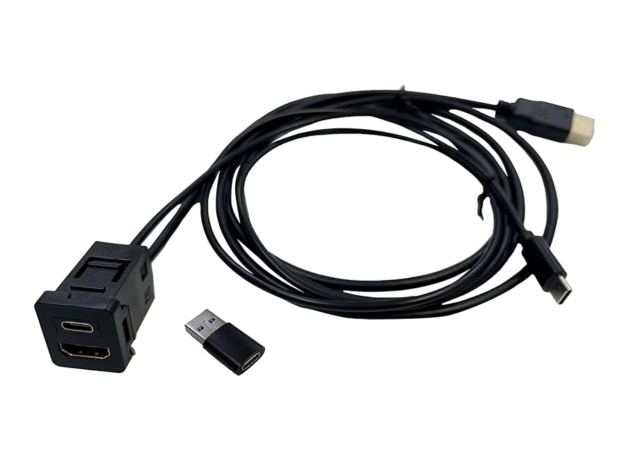 ダイハツ　トヨタ系　ディスプレイオーディオ　USB＆HDM I ケーブル Amazon.co.jp: トヨタ ダイハツ用 純正カーナビ USBケーブル